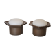 Pair of walllight Raak opaline 1970