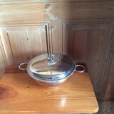 Stainless steel vegetable dish
