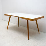 Opaxite glass coffee table, 1960´s, Czechoslovakia