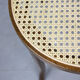 Paire de chaises brunes