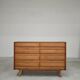 U-453 dub chest of drawers by Jiri Jiroutek for Interier Praha 1960