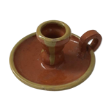 Terra cotta candle holder