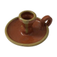 Terra cotta candle holder