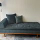 Velvet green day bed