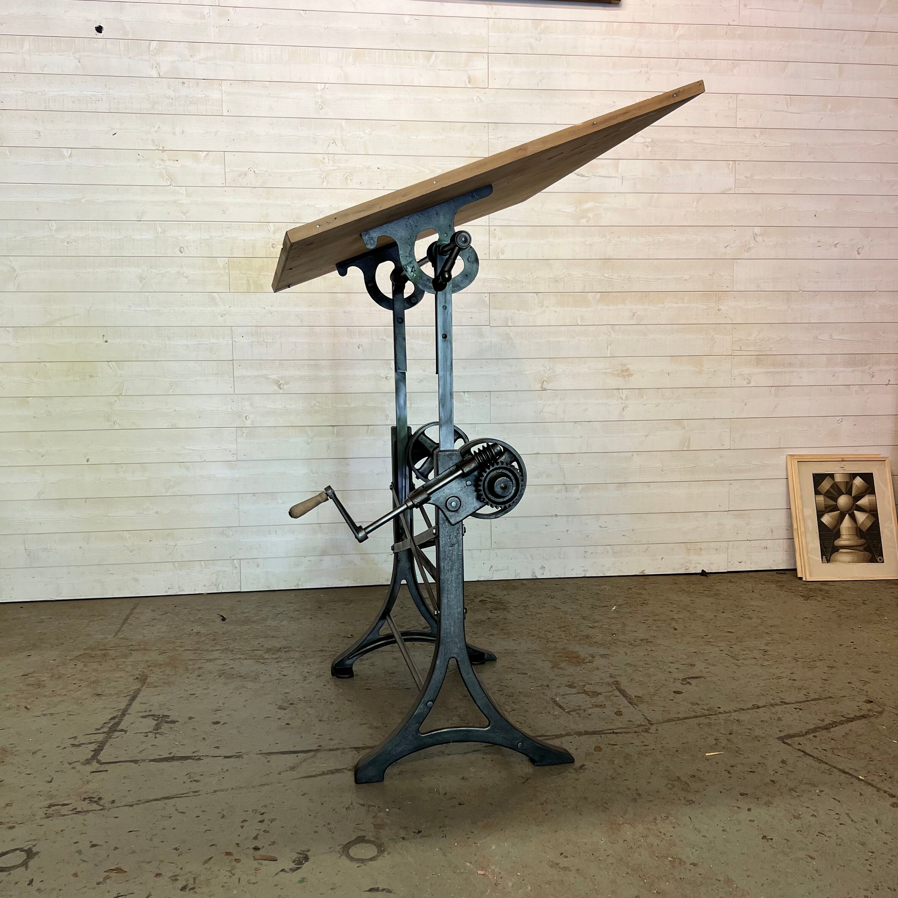 Drawing table Simplon Dargue Bros Ltd Halifax England 1930