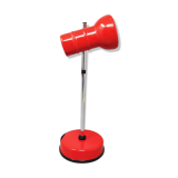 1970s red table lamp by Veneta Lumi