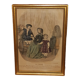 Fashion engraving frame of January 15, 1853 by Héloïse Leloir, at Maritan