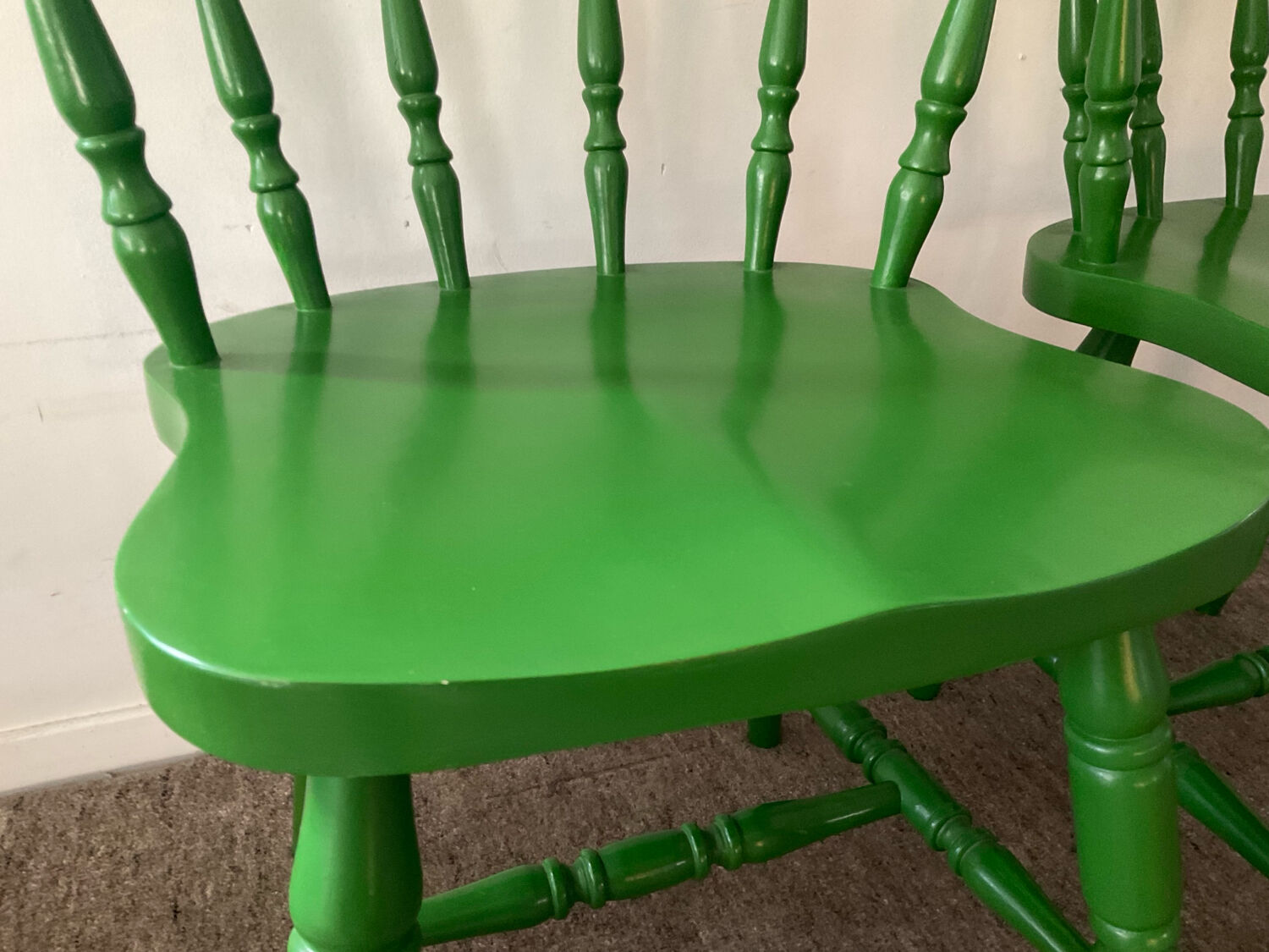 Pair of 1970s bistro chairs