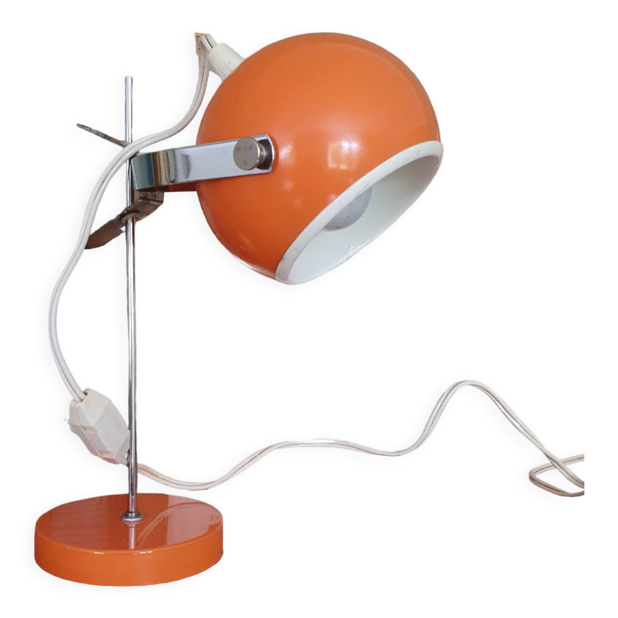 Vintage eyeball lamp 1960