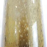 Vintage Bandor bubble vase – amber blown glass – 1960s design – decoration