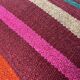 Housse de coussin kilim turc vintage 40 x 40 cm