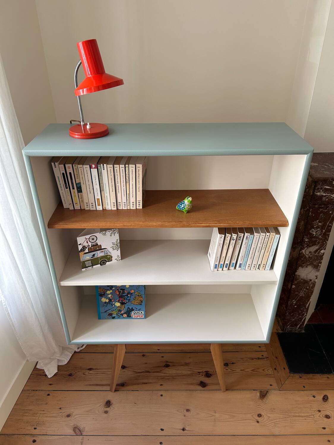 Colorful shelf/bookcase