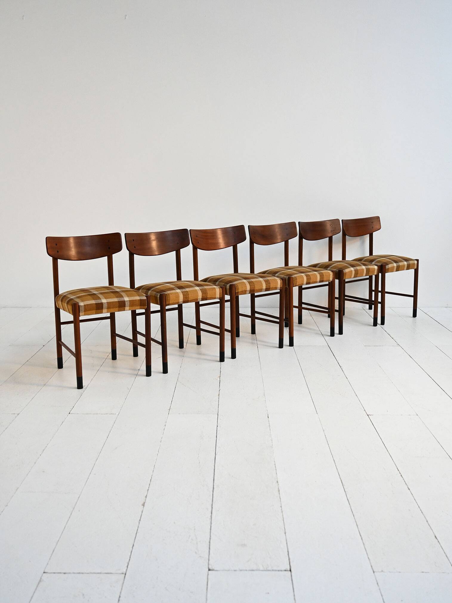 Danish dining chairs in teak Karl Andersson & Söner 1960s