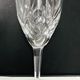 6 Glasses of white wine in cut crystal of Saint Louis model Chantilly