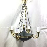 Lustre empire à 4 lumières