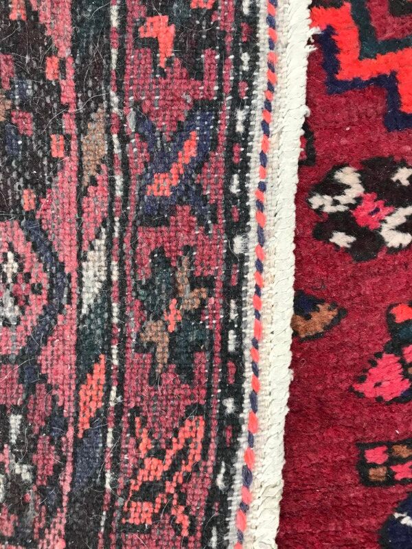 Carpet vintage Persian Hamadan done hand 110 X 210 CM