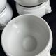 6 porcelain lion head soup bowls