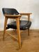 Scandinavian armchair by Erik Kirkegaard in oak and leather, 1960s.