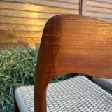 4 Niels Otto Møller chairs model 71