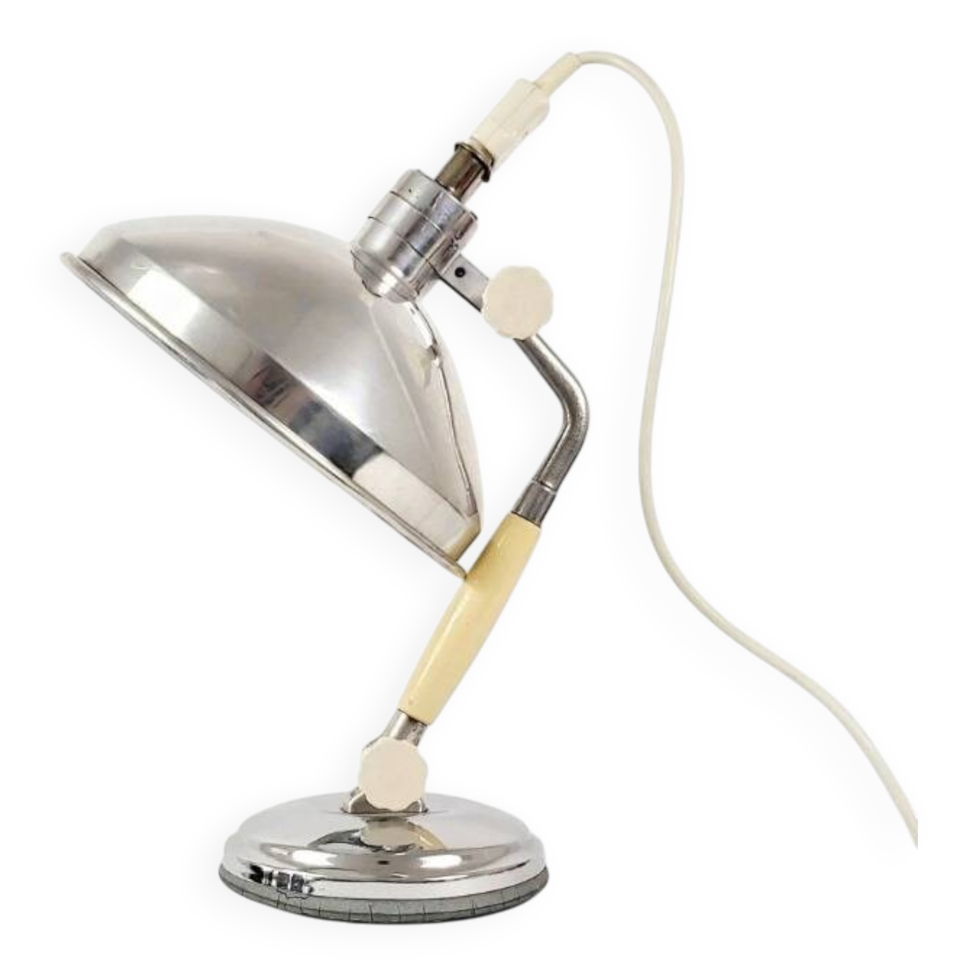 Mid Century Industrial Table Lamp By Kurt Rosenthal, Germany, 1950s