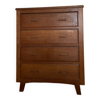 Vintage wooden chest of drawers