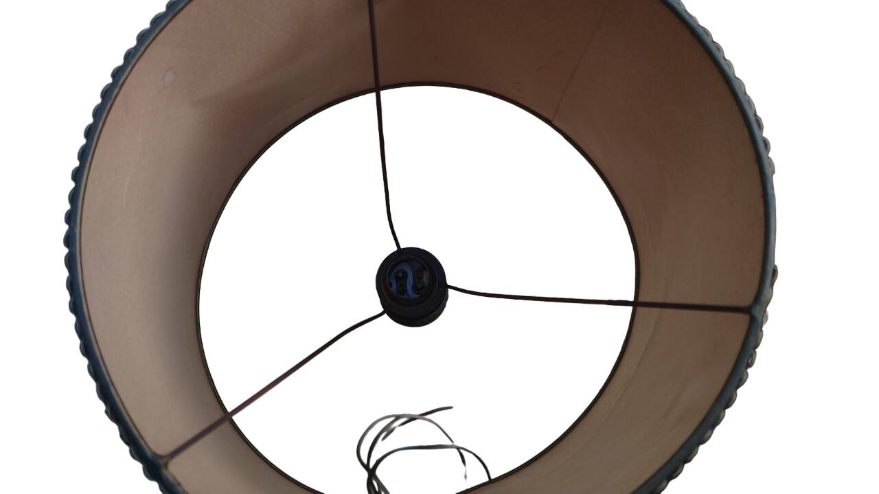 Paires de lampes style empire Abat jour rouge