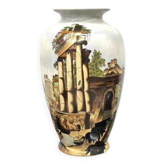 Vintage Italian Vase in Ceramic, 1970