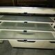 Dentist furniture in metal and black opaline top 1950
