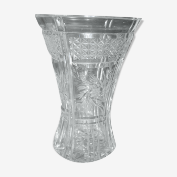Art Deco vase cut crystal