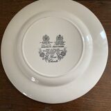 Johnson Brothers plate pink Chintz.