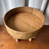 Small wooden coffee table, handcrafted