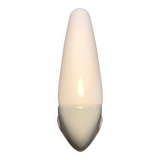 Vintage Ifö of Sweden ceramic bathroom lamps with opaline shades from the 1960s