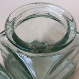 Set of 5 jars glass and Cork. 1970