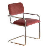 Chaise cantilever chromées vintage Bauhaus Cesca