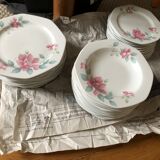 Service assiettes porcelaine