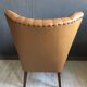 Fauteuil cocktail vintage avec skaï années 1960