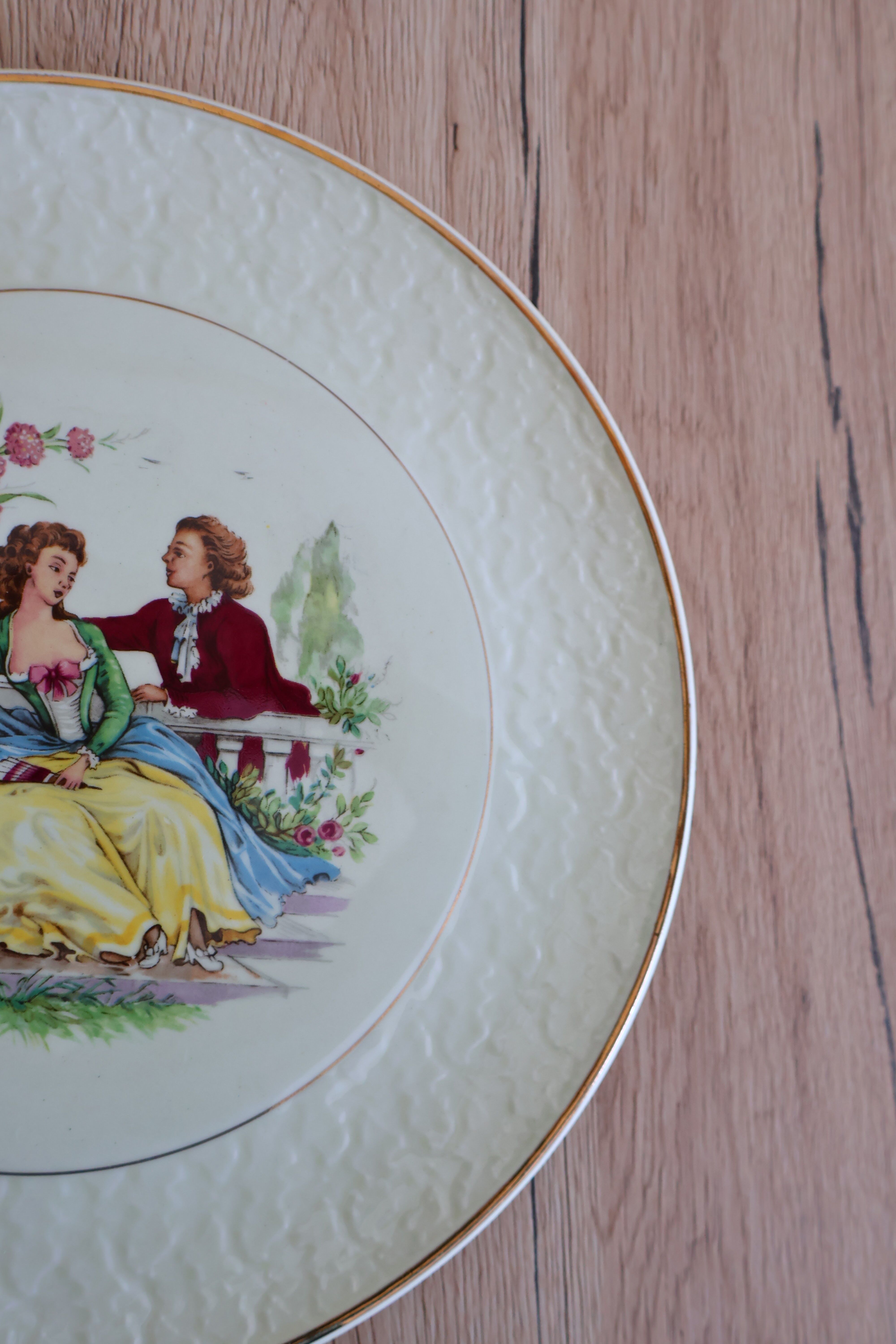 Cake dish collection Watteau St. Amand