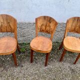 Vintage bentwood dining chairs