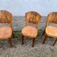 Vintage bentwood dining chairs