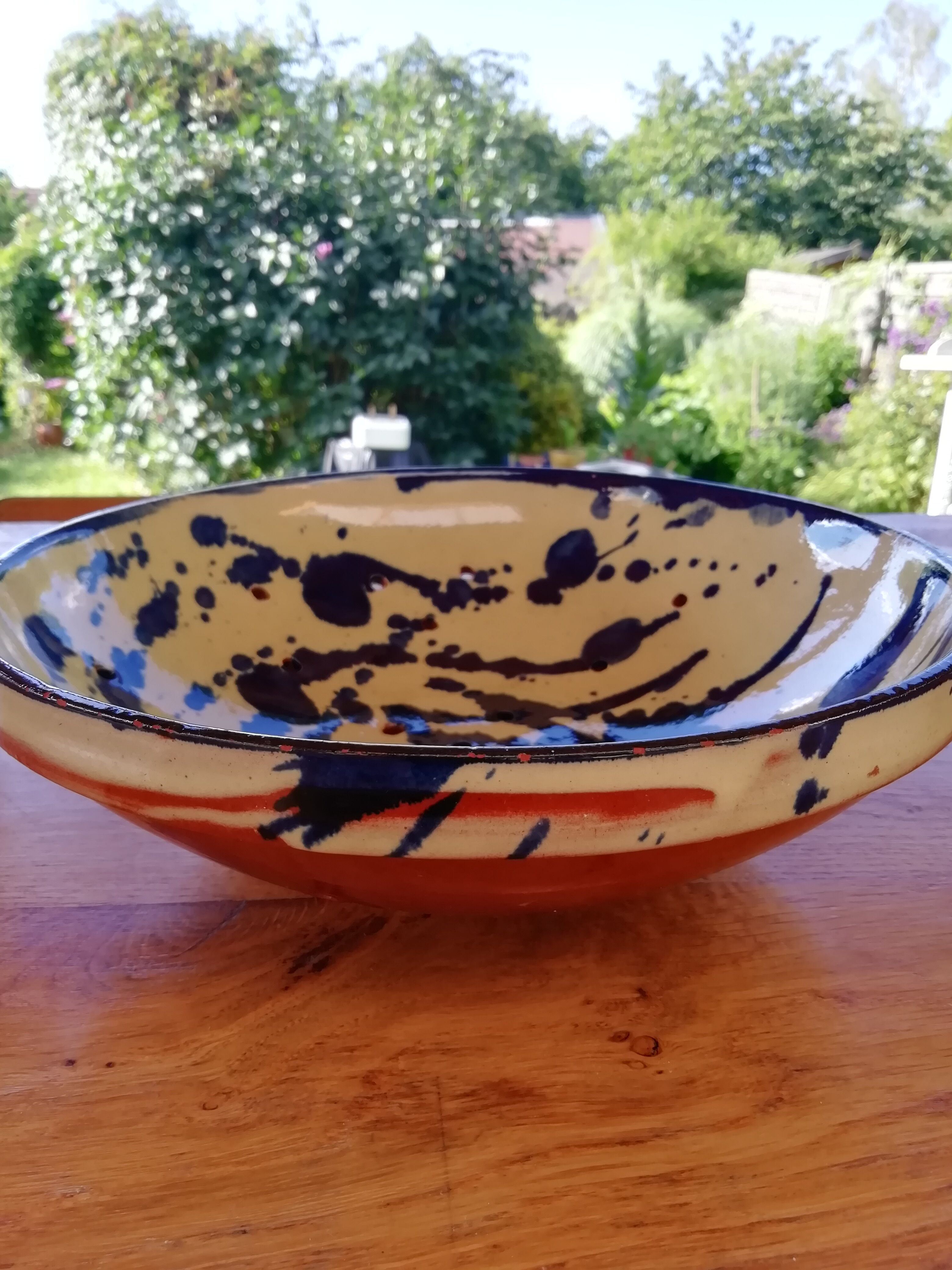 Fruit drain dish