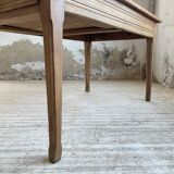 Table de ferme chêne 140 cm
