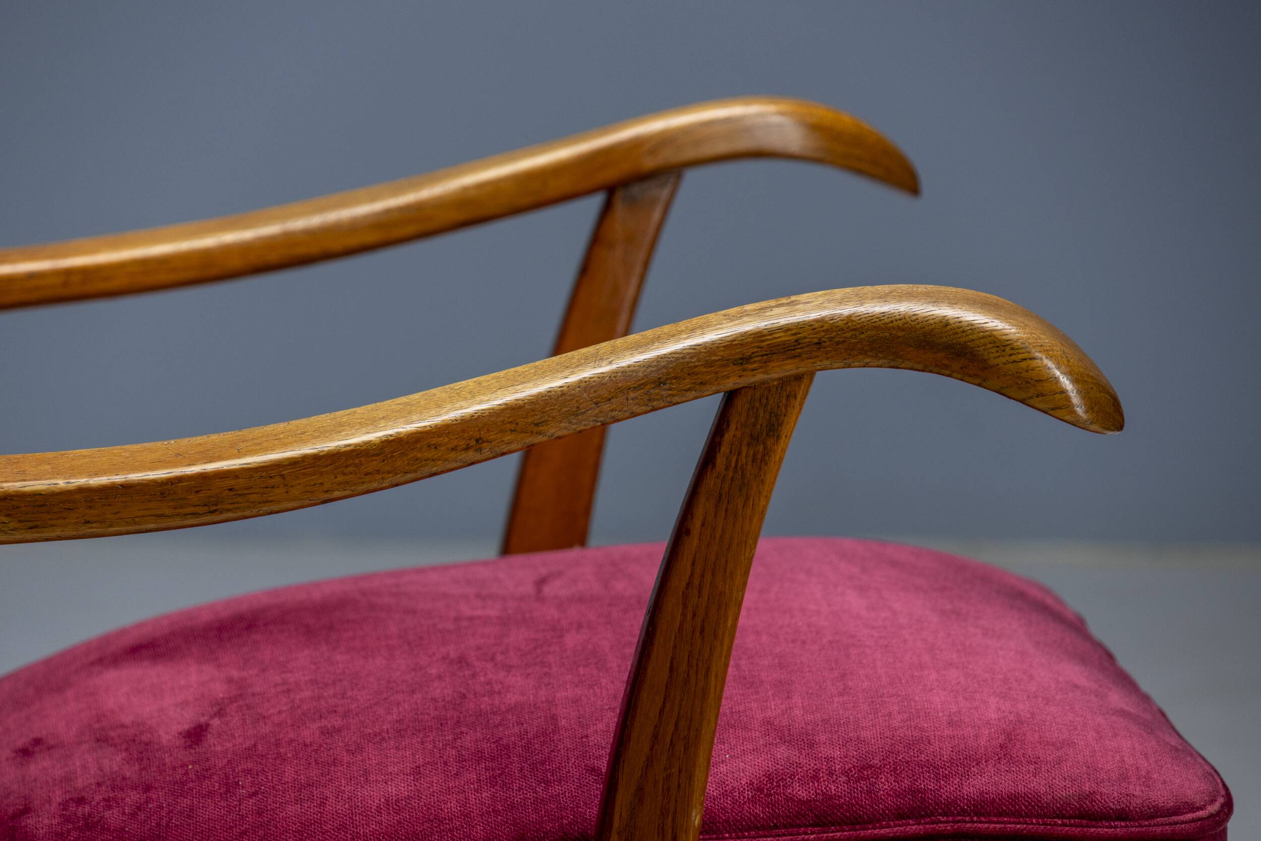 Pair of Art Deco Armchairs, 1930s, Czechoslovakia