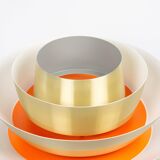 Suspension vintage danoise XL Vérone par Svend Middelboe, Nordisk Solar, 1962