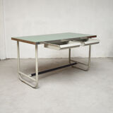 Old metal post desk, 1970