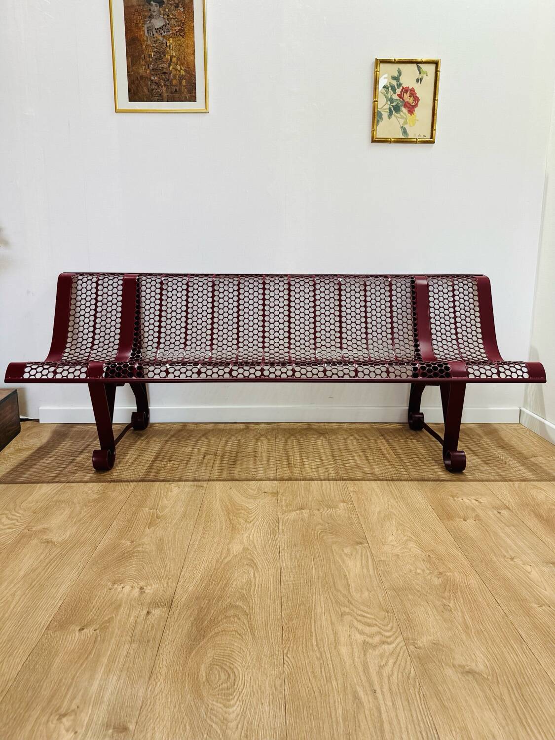 René Malaval metal bench