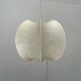 Modern mid-century Cocoon pendant lamp by Friedel Wauer for Goldkant Leuchten, Germany, 1960s.