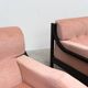 Ensemble de deux fauteuils lounge italiens