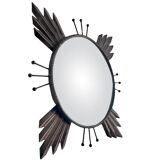 Large Sun Mirror • Witch's Eye • Brass/Metal • 1970