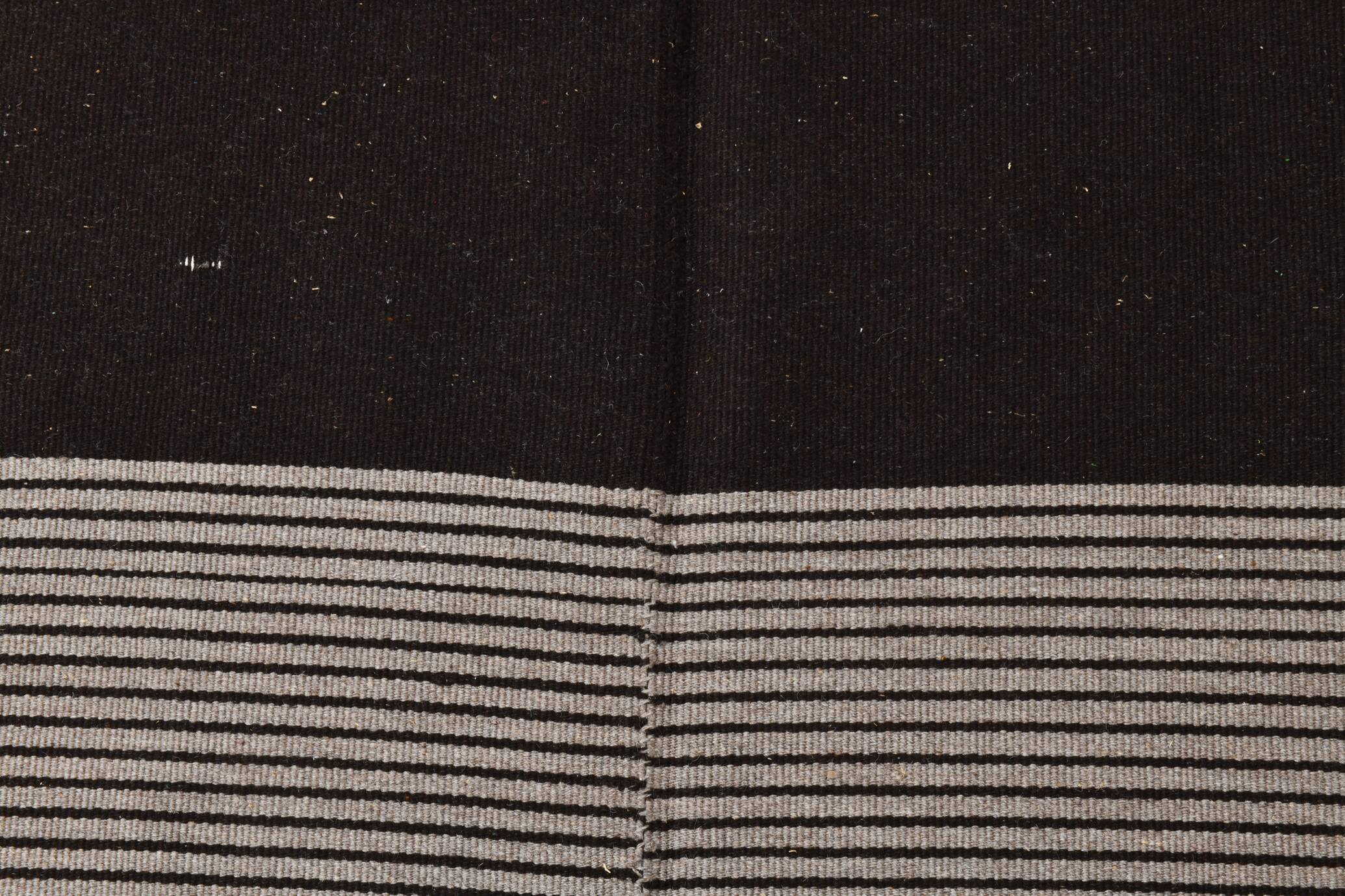 8x9 Shades Of Gray & Black Modern Turkish Rug, 242x278Cm SK 2367