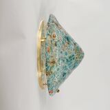Wall lamp, Murano glass, Italian design, 1970s, manufacture: Italy